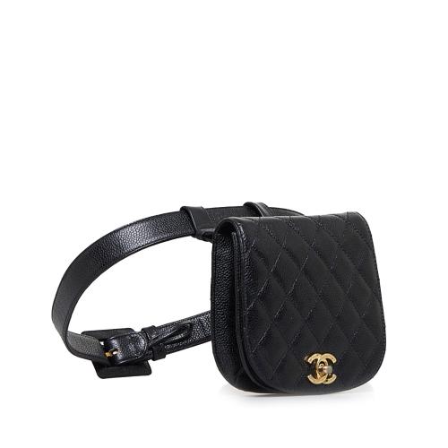 Chanel Matelasse Caviar Belt Bag