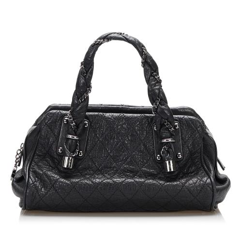 Chanel Matelasse Lady Braid Bowler