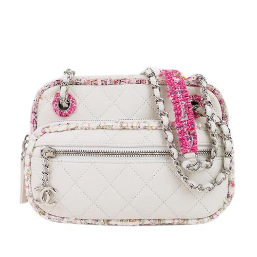 Chanel Matelasse Lambskin Leather Camera Bag, Chanel Handbags