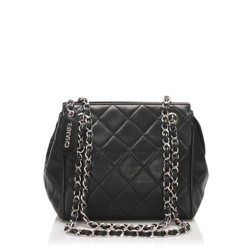 Chanel Matelasse Lambskin Leather Shoulder Bag