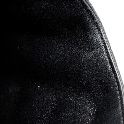 Chanel Matte Caviar Leather Chain Flap Clutch Bag - FINAL SALE