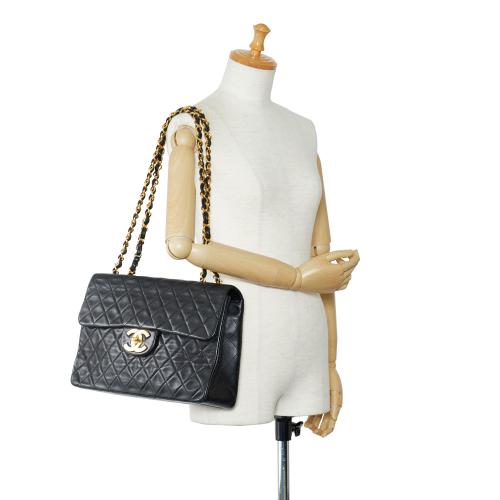 Chanel Maxi Classic Lambskin Double Flap