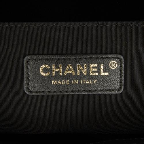 Chanel Medium Braided Chevron Le Boy
