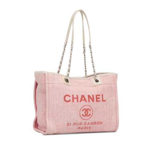 Chanel Medium Canvas Deauville Tote