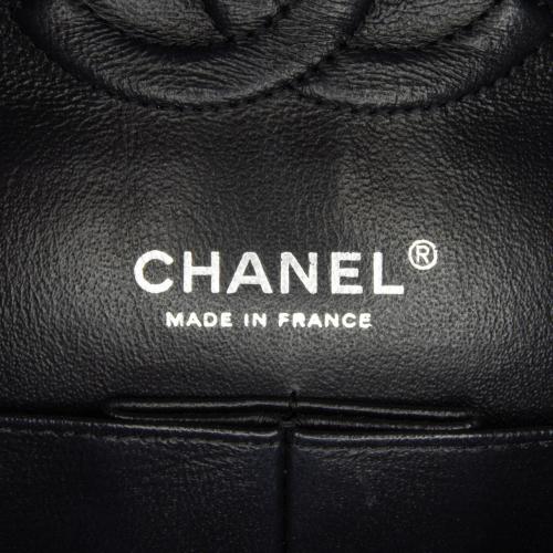 Chanel Medium Chevron Lambskin Double Flap