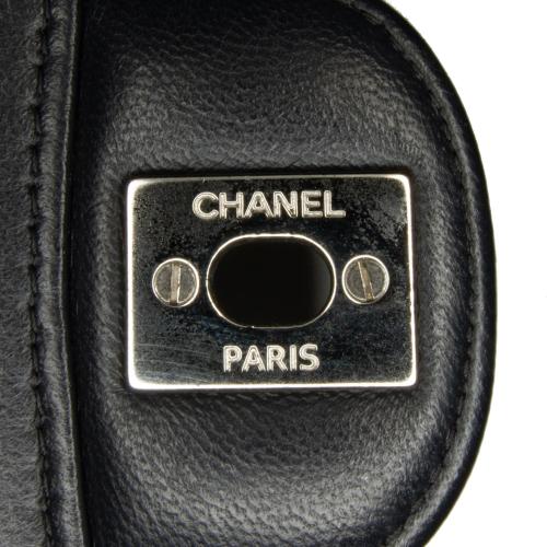 Chanel Medium Chevron Lambskin Double Flap