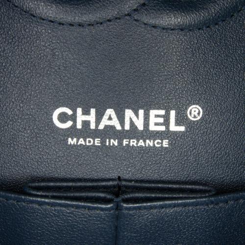 Chanel Medium Chevron Patent Double Flap