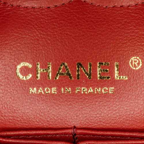 Chanel Medium Classic Chevron Lambskin Double Flap