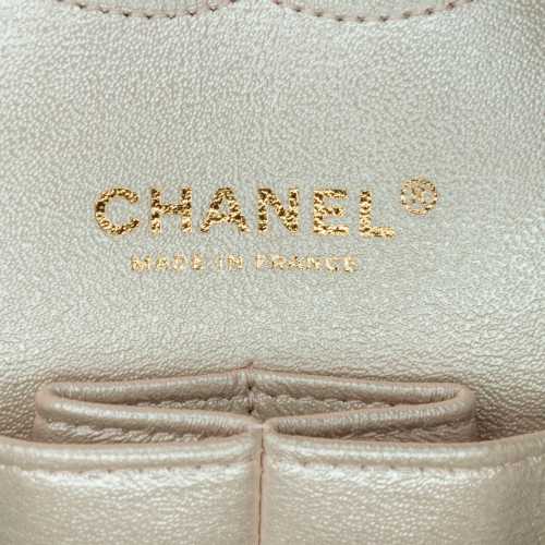 Chanel Medium Classic Iridescent Lambskin Double Flap