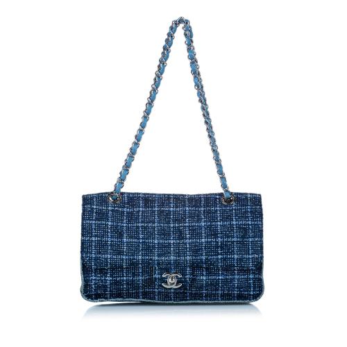 Chanel Medium Classic Tweed Flap Bag