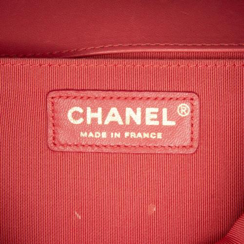 Chanel Medium Lambskin Boy Flap Bag