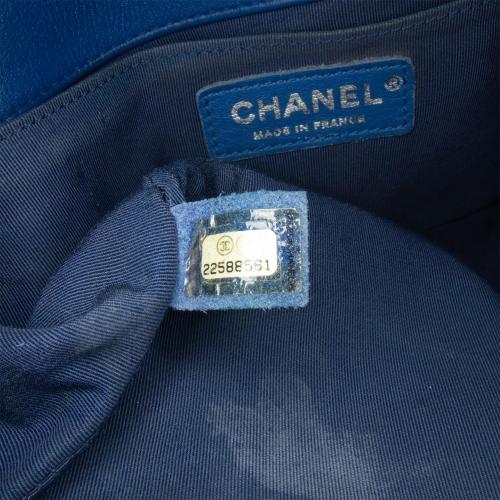 Chanel Medium Lambskin Chevron Boy Flap