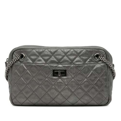 Chanel Metallic Calfskin Reissue Zipped Shoulder Bag