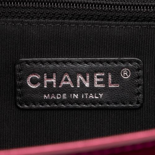 Chanel Metallic Patent Leather New Medium Boy Bag
