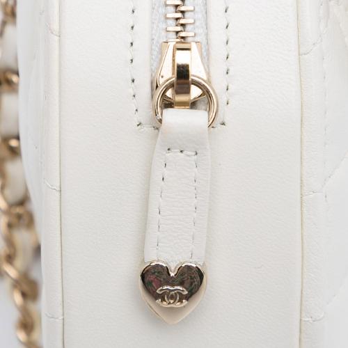 Chanel Mini CC in Love Heart Crossbody