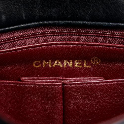 Chanel Mini Classic Square Lambskin Single Flap Bag