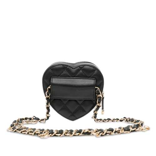 Chanel Mini Lambskin CC in Love Heart Belt Bag