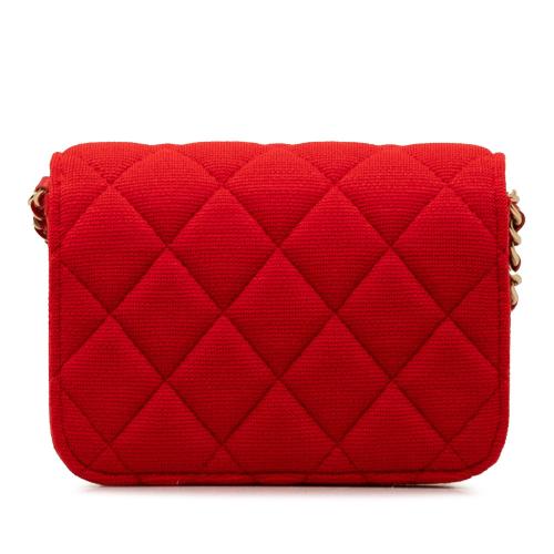 Chanel Mini Quilted Jersey VIP Crossbody
