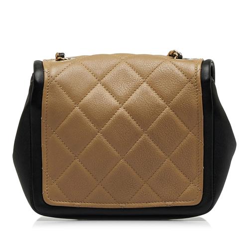 Chanel Mini Square Graphic Flap Crossbody Bag