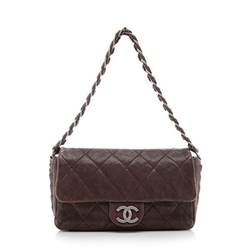 Chanel Quilted Leather Modern Chain Flap Shoulder Bag
