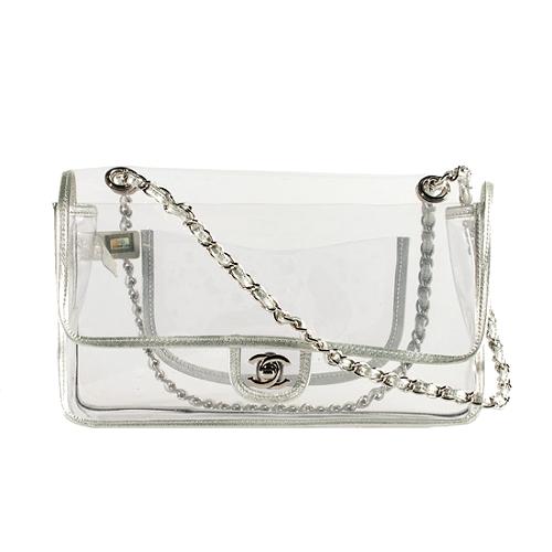 Chanel Naked Classic Flap Shoulder Handbag