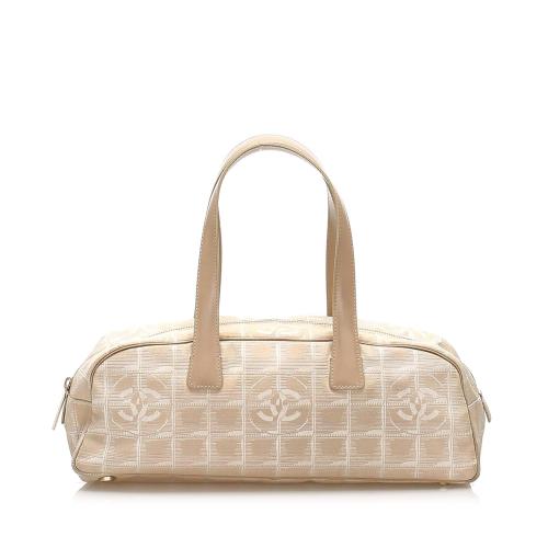 Chanel New Travel Line Canvas Handbag