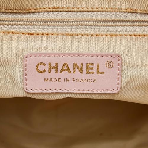 Chanel New Travel Line Canvas Tote Bag