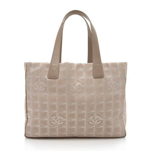 Chanel Nylon Travel Ligne Large Tote