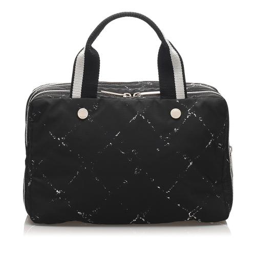 Chanel Old Travel Line Nylon Handbag