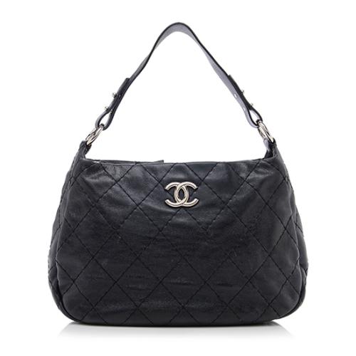 Chanel Leather On the Road Hobo