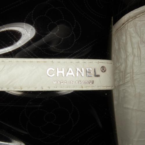 Chanel PVC Camellia Bucket