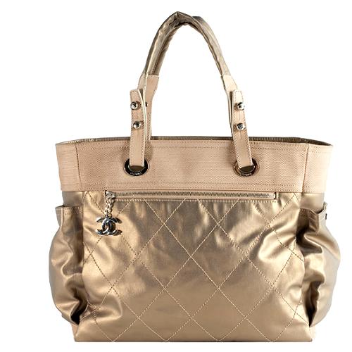 Chanel Two-Tone Paris-Biarritz Fabric Shoulder Bag - Layaway 30