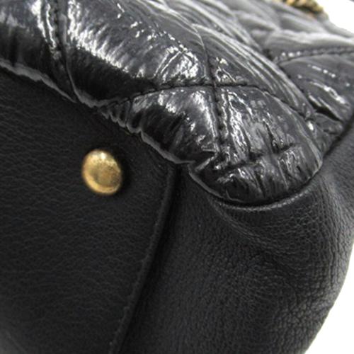 Chanel Patent Goatskin Paris Salzburg CC Eyelet Shoulder Bag