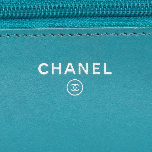 Chanel Patent Leather Boy Wallet on Chain