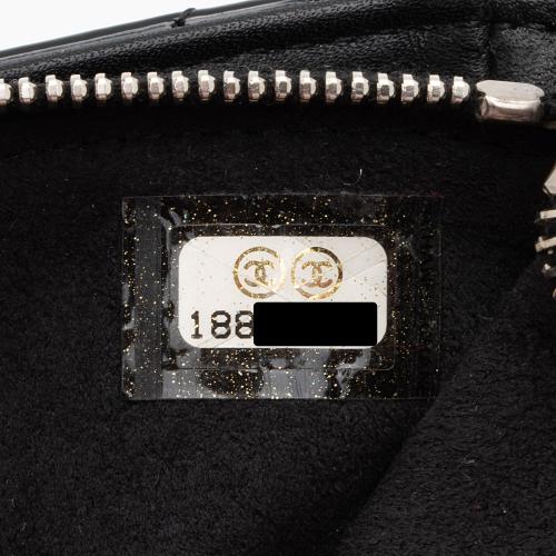 Chanel Patent Leather CC O-Mini Phone Clutch