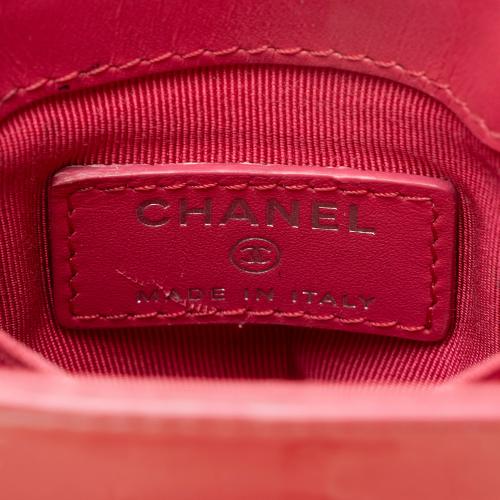 Chanel Patent Leather CC Phone Holder Crossbody