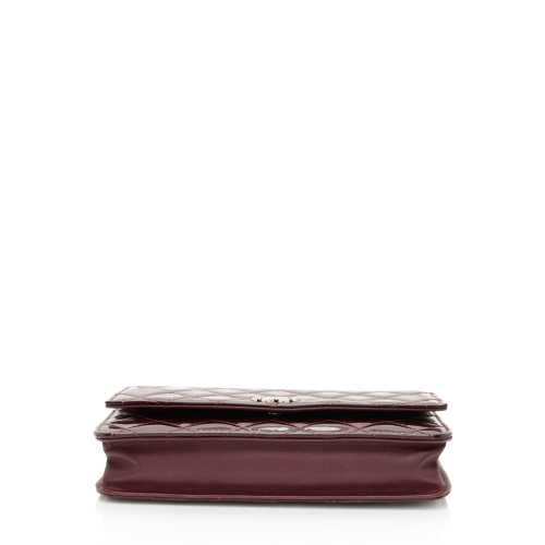 Chanel Patent Leather Classic Wallet on Chain