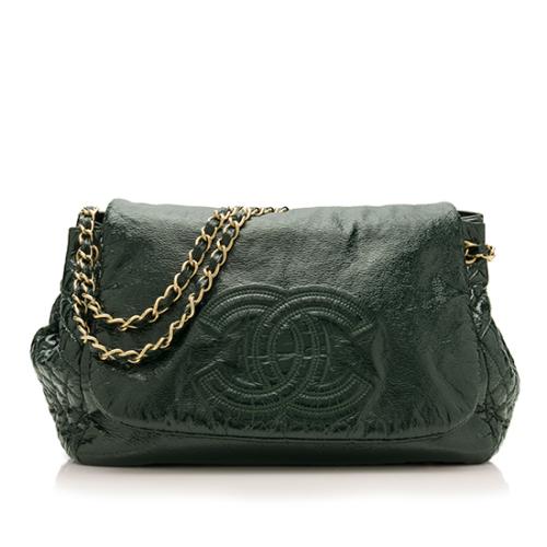 Chanel Patent Vinyl Rock and Chain Large Tote 