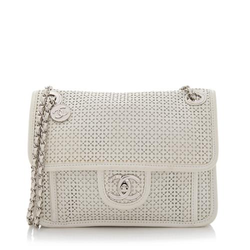 Chanel Perforated Up In The Air Medium Flap Bag