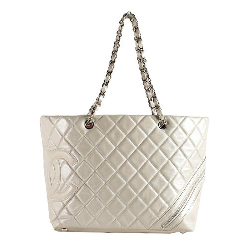 Chanel Quilted Calfskin 'Cotton Club' Tote | [Brand: id=198, name=Chanel]  Handbags | Bag Borrow or Steal