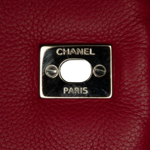 Chanel Quilted Calfskin Curvy Flap