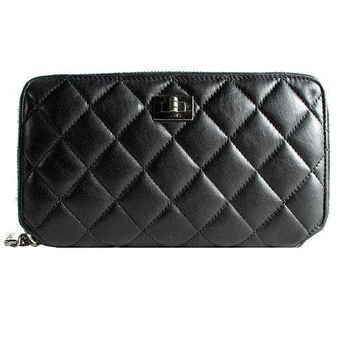 Chanel Quilted Lambskin 2.55 Wallet
