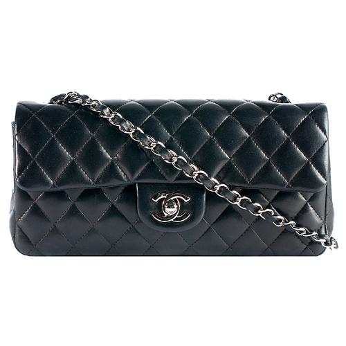 Chanel Quilted Lambskin E/W Shoulder Handbag