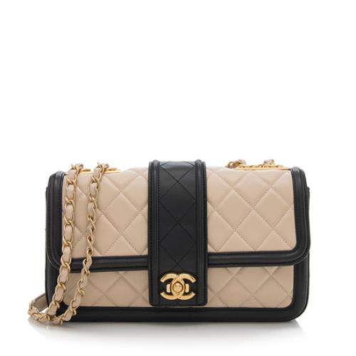 Chanel Quilted Lambskin Flap Shoulder Bag