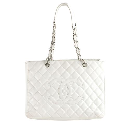 Chanel Quilted Lambskin Grand Shopping Tote
