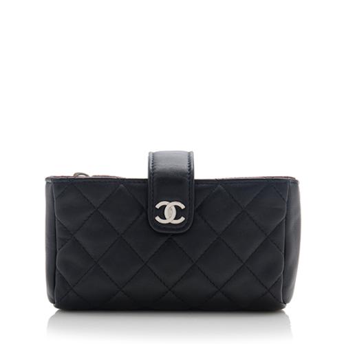 Chanel Quilted Lambskin Mini Case
