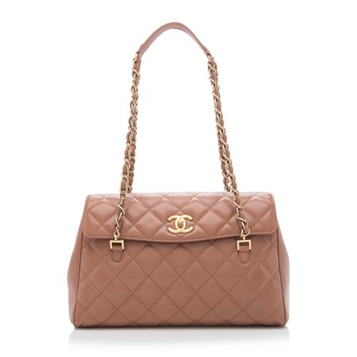 Chanel Quilted Lambskin Misia Camera Flap Bag