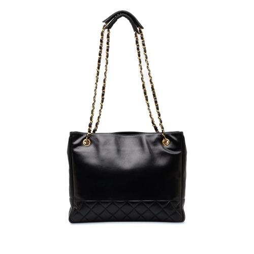 Chanel Quilted Lambskin Tote Bag