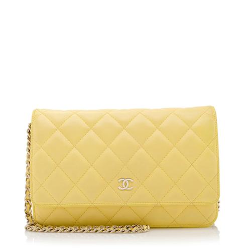 Chanel Quilted Lambskin Wallet on Chain Bag - FINAL SALE