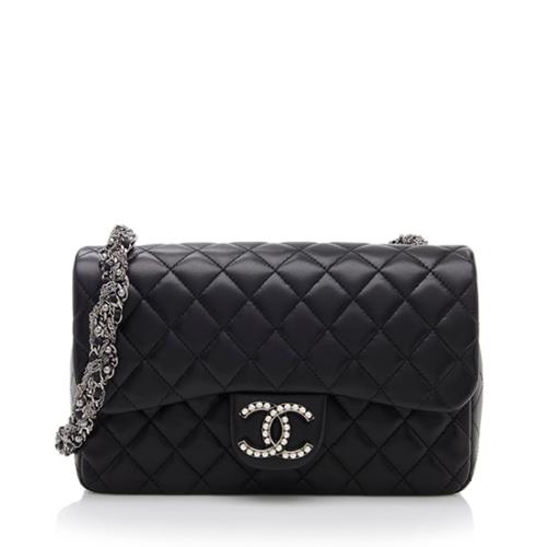 Chanel Lambskin Westminster Pearls Medum Flap Bag